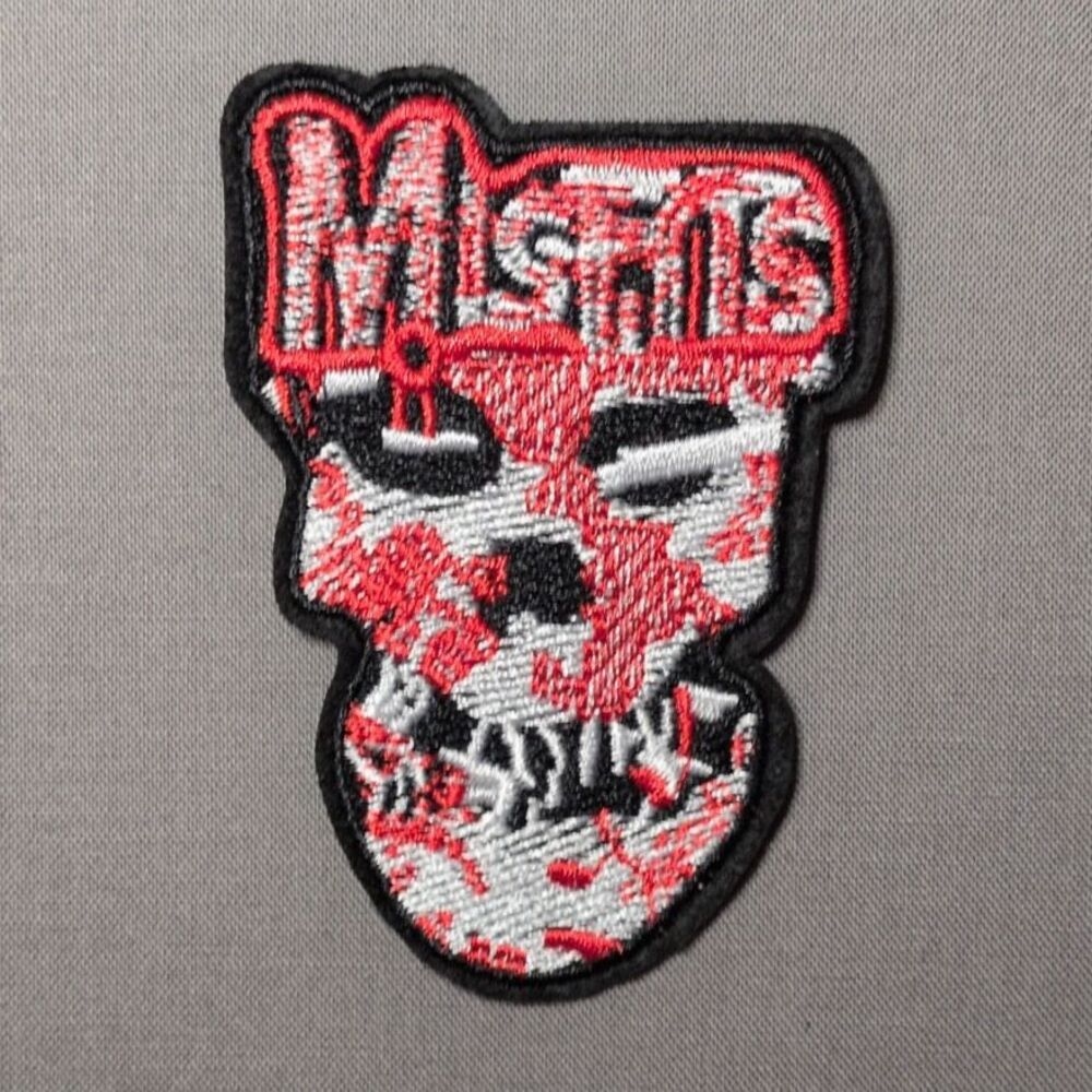 Misfits Rock Band Iron On Patch | Punk Rock Embroidered Patch